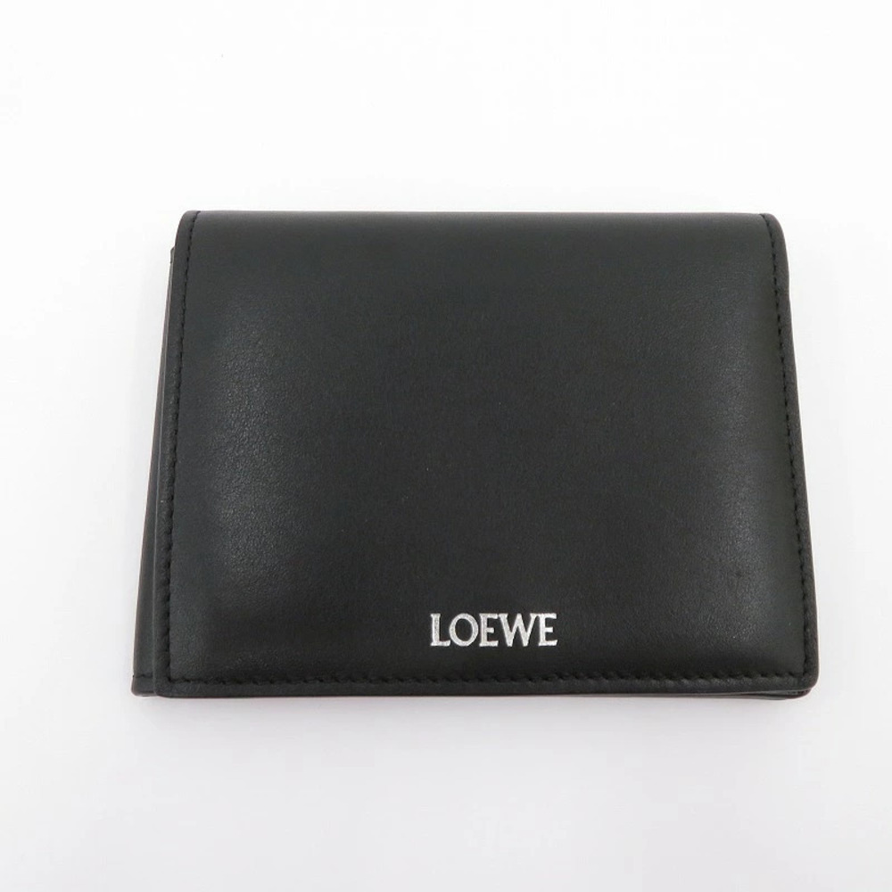 Loewe Folded Wallet Bi Fold Black